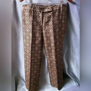 Magaschoni Silk Blend Trousers Size 6